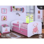 Otroška postelja Happy babies Medvedek s srcem 16